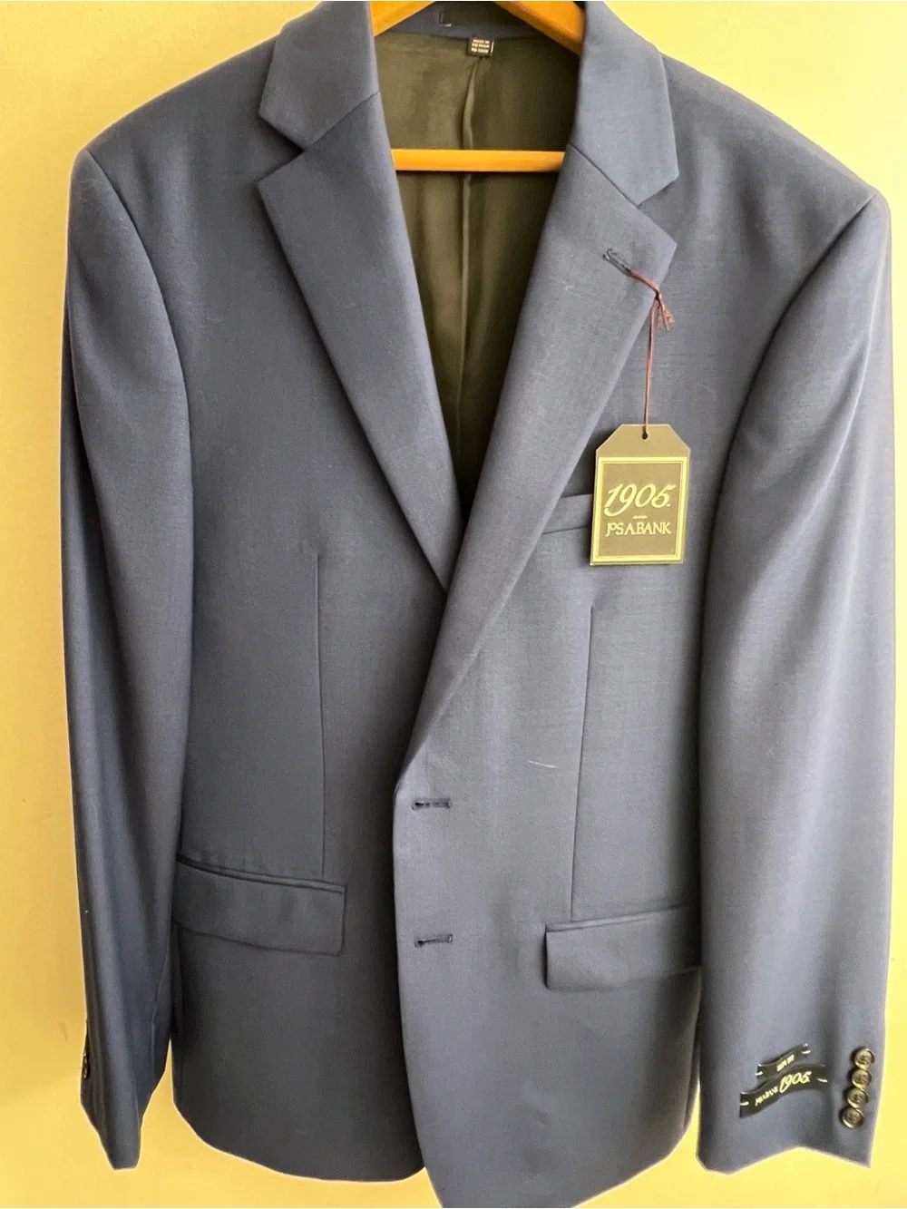 Jos. A. Bank Dark Navy Single-Breasted Sport Coat
